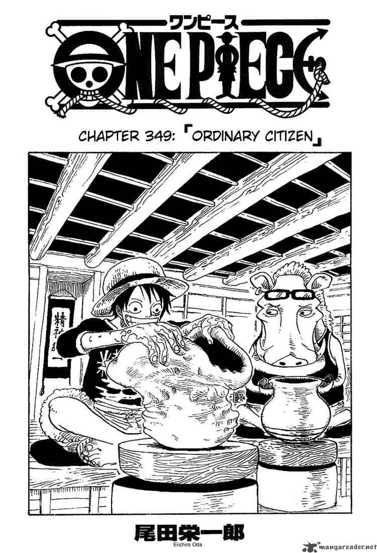 One Piece, Chapter 349 image 001