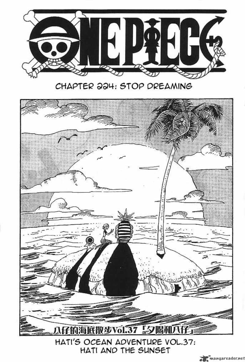 One Piece, Chapter 224 image 001