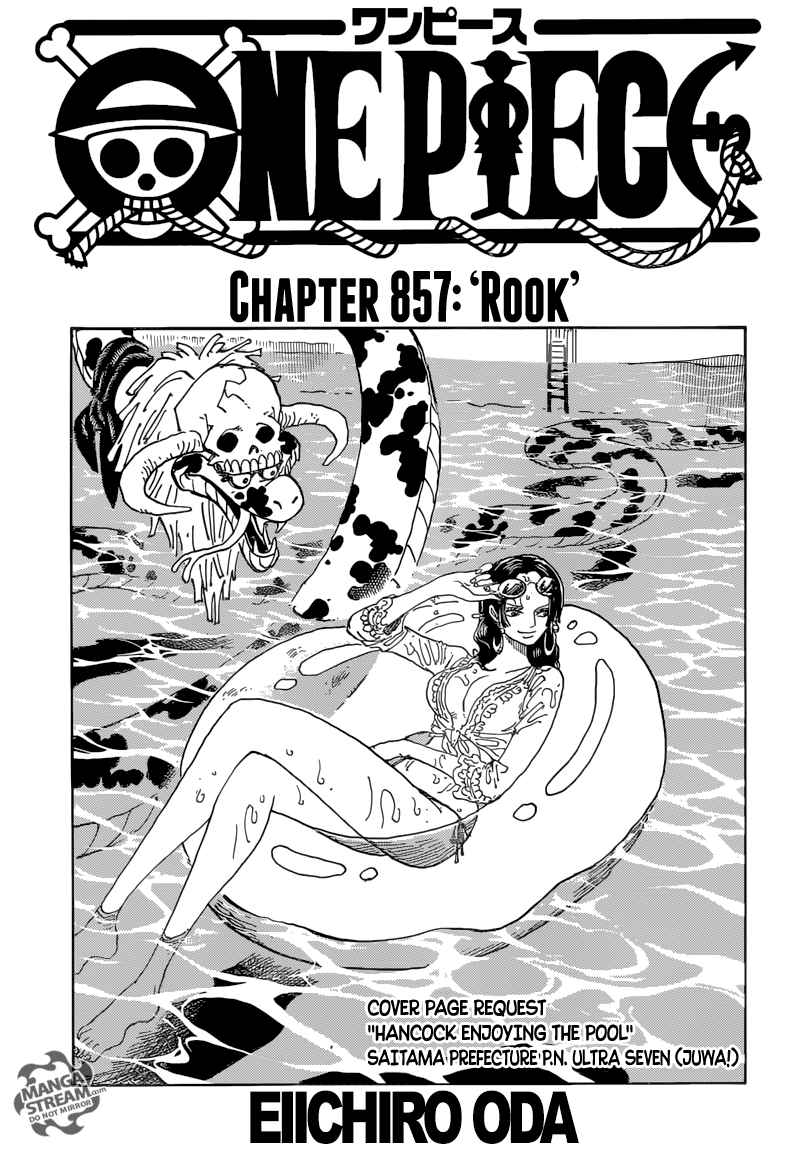 One Piece, Chapter 857 image 001