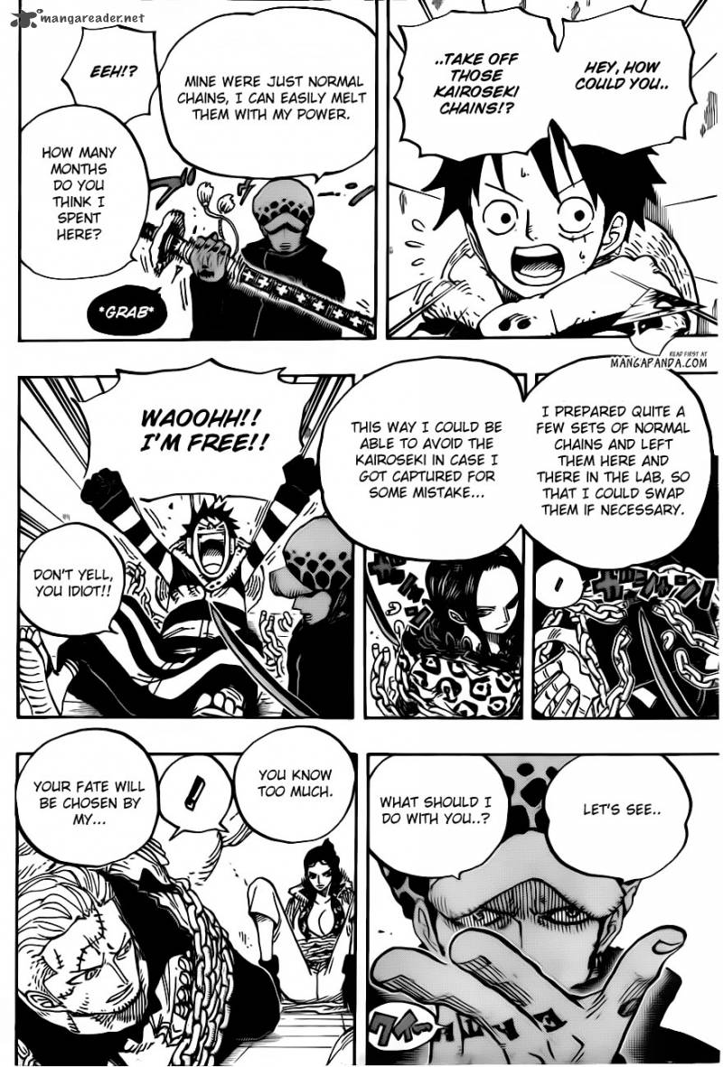 One Piece, Chapter 677 image 009