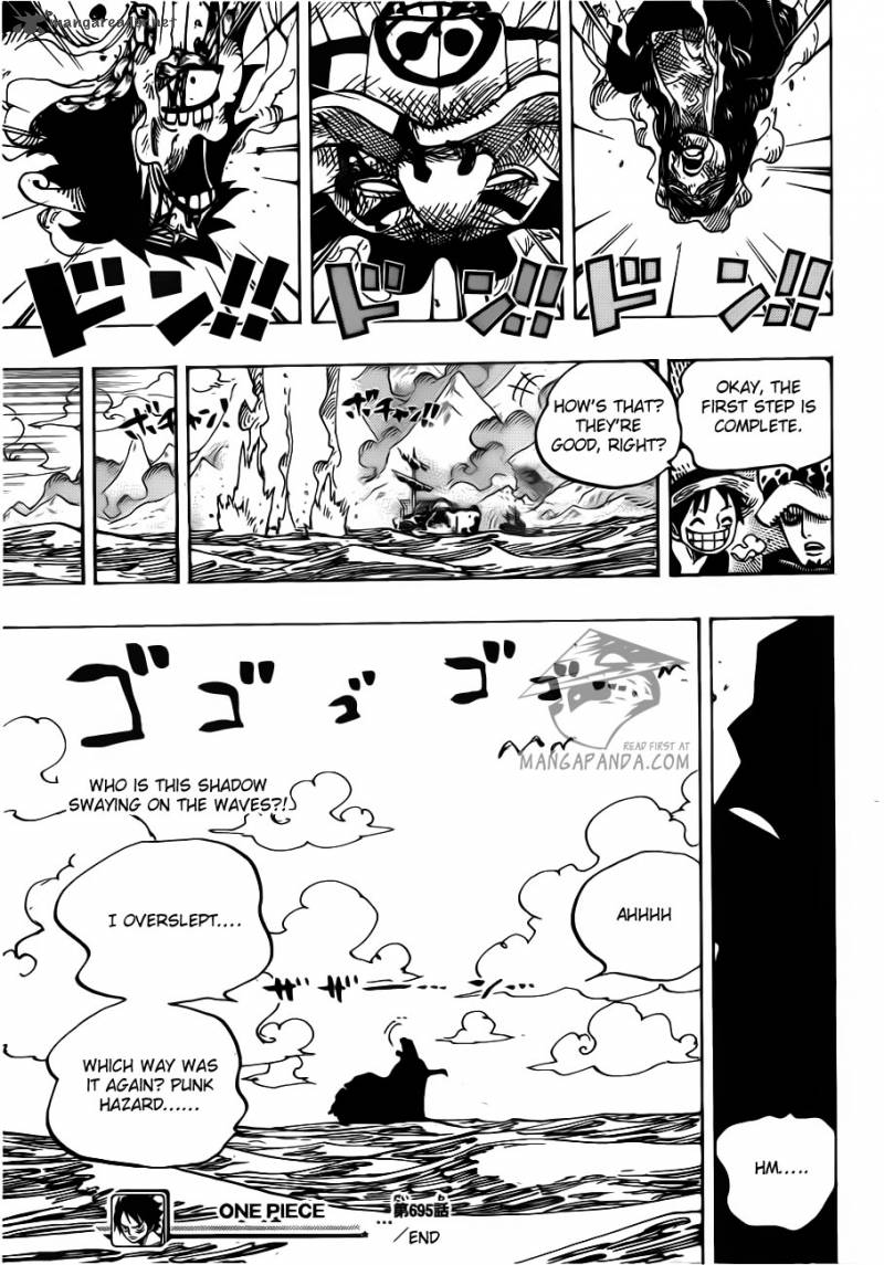 One Piece, Chapter 695 image 019