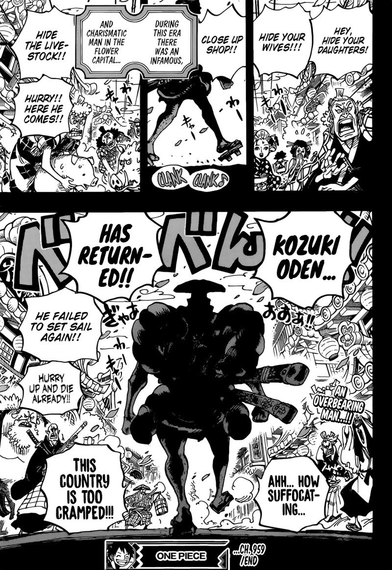 One Piece, Chapter 959 image 017