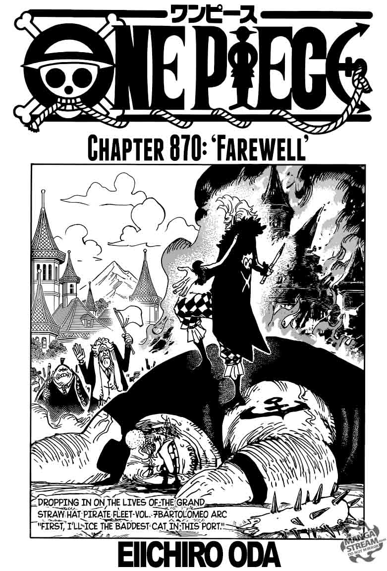 One Piece, Chapter 870 image 001