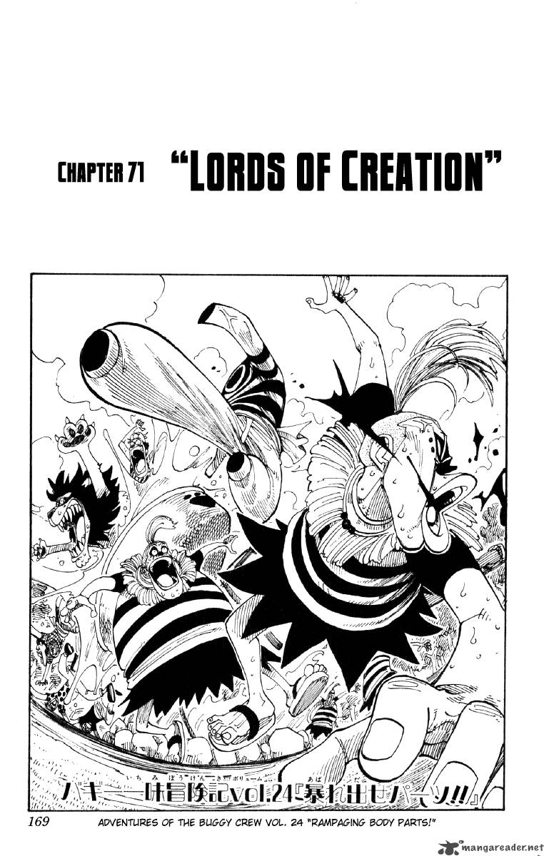 One Piece, Chapter 71 image 001
