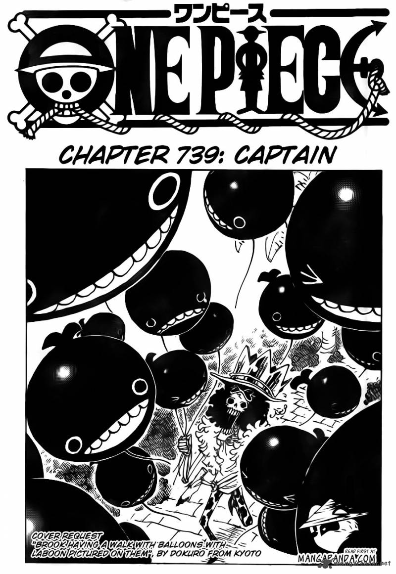 One Piece, Chapter 739 image 003