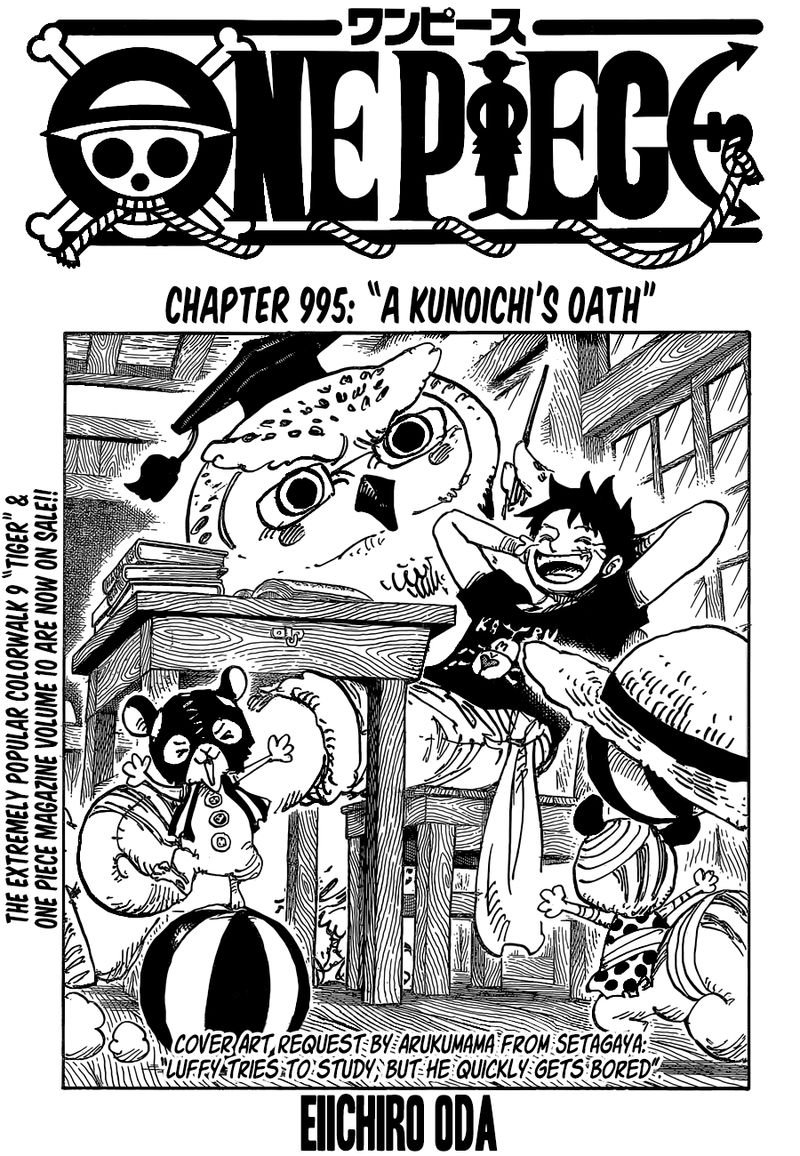 One Piece, Chapter 995 image 001