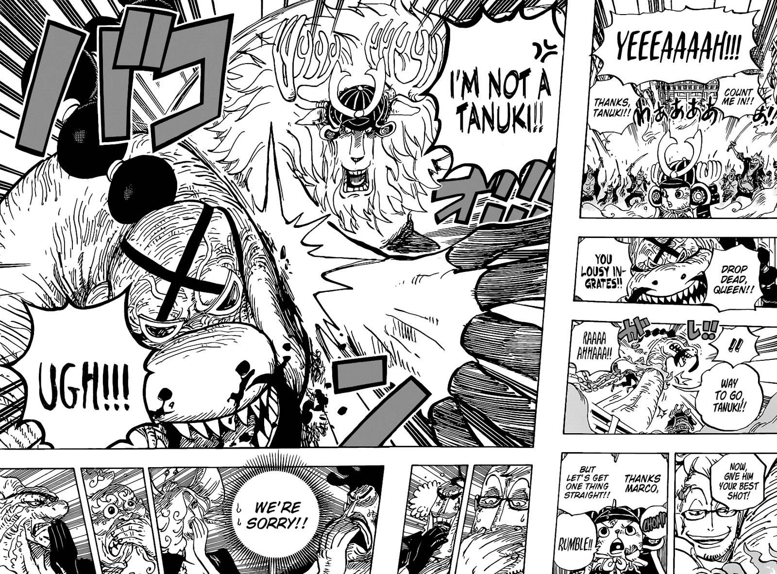 One Piece, One PIece, Chapter 1007 image one_piece_1007_12