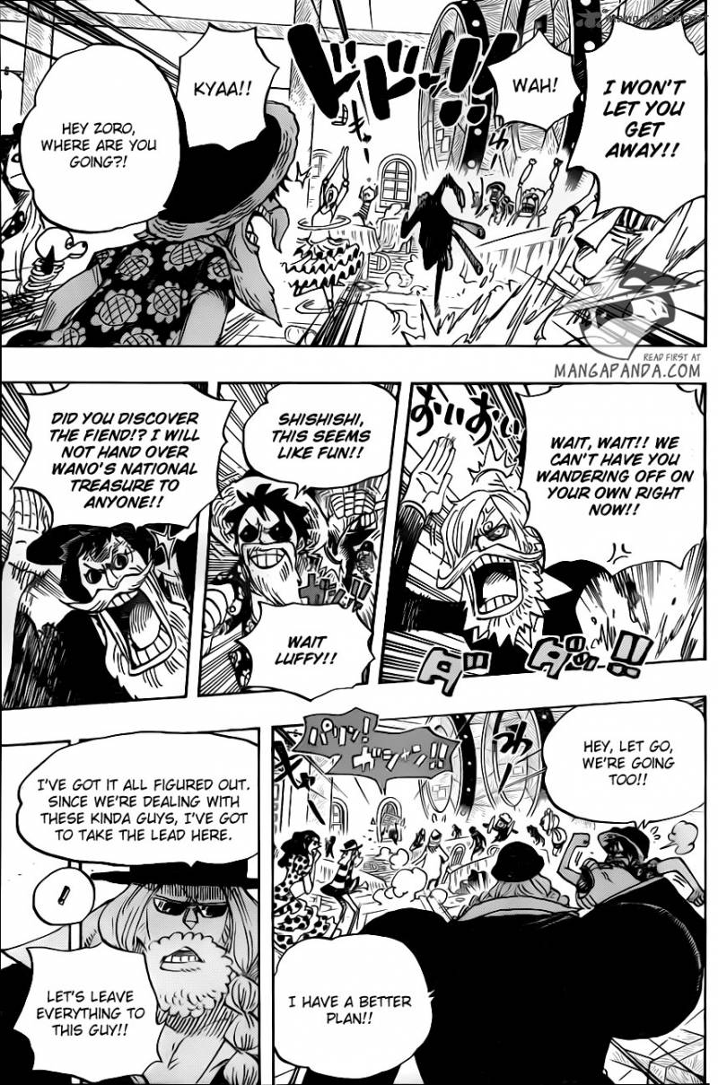 One Piece, Chapter 702 image 009