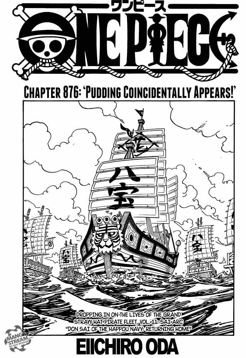 One Piece, Chapter 876 image 001