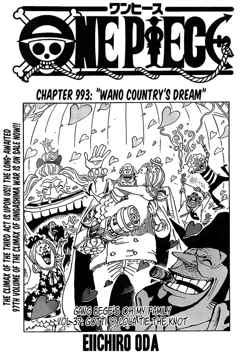 One Piece, Chapter 993 image 001