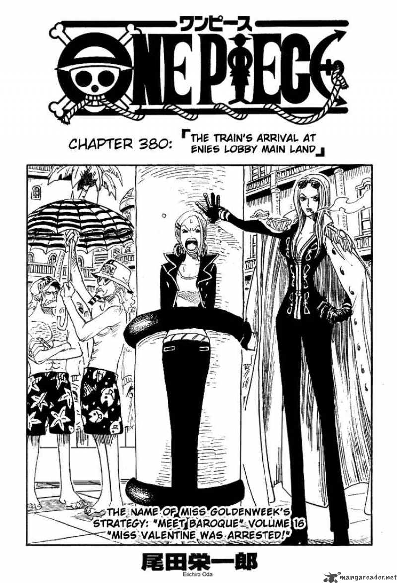 One Piece, Chapter 380 image 001