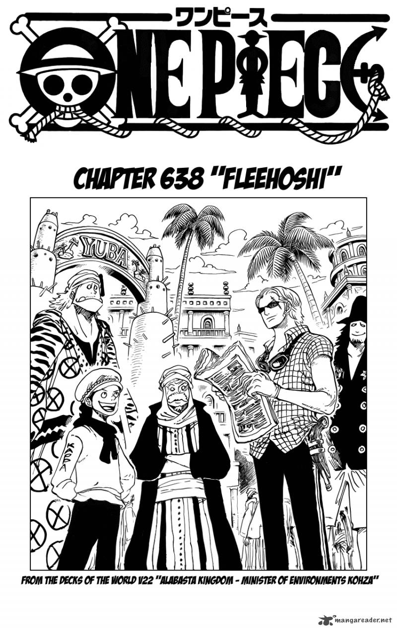 One Piece, Chapter 638 image 001