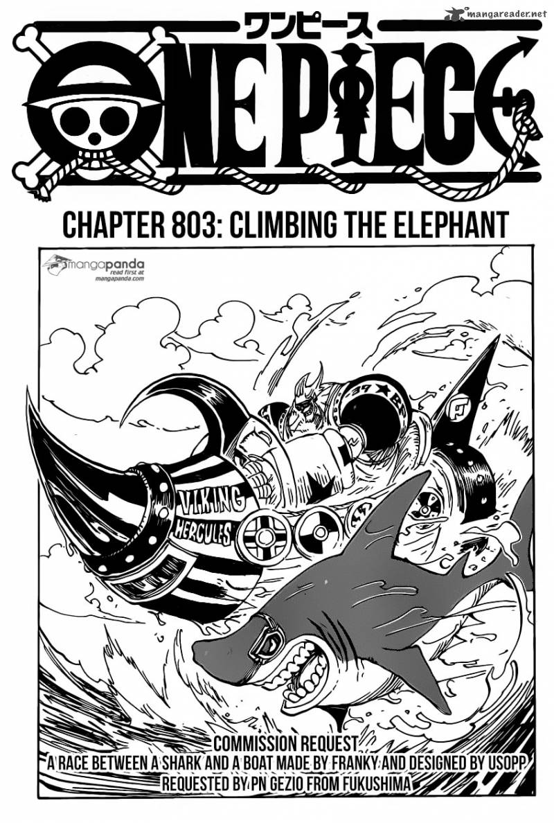 One Piece, Chapter 803 image 001