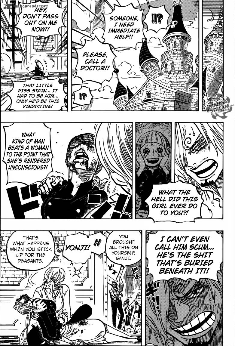 One Piece, Chapter 839 image 016