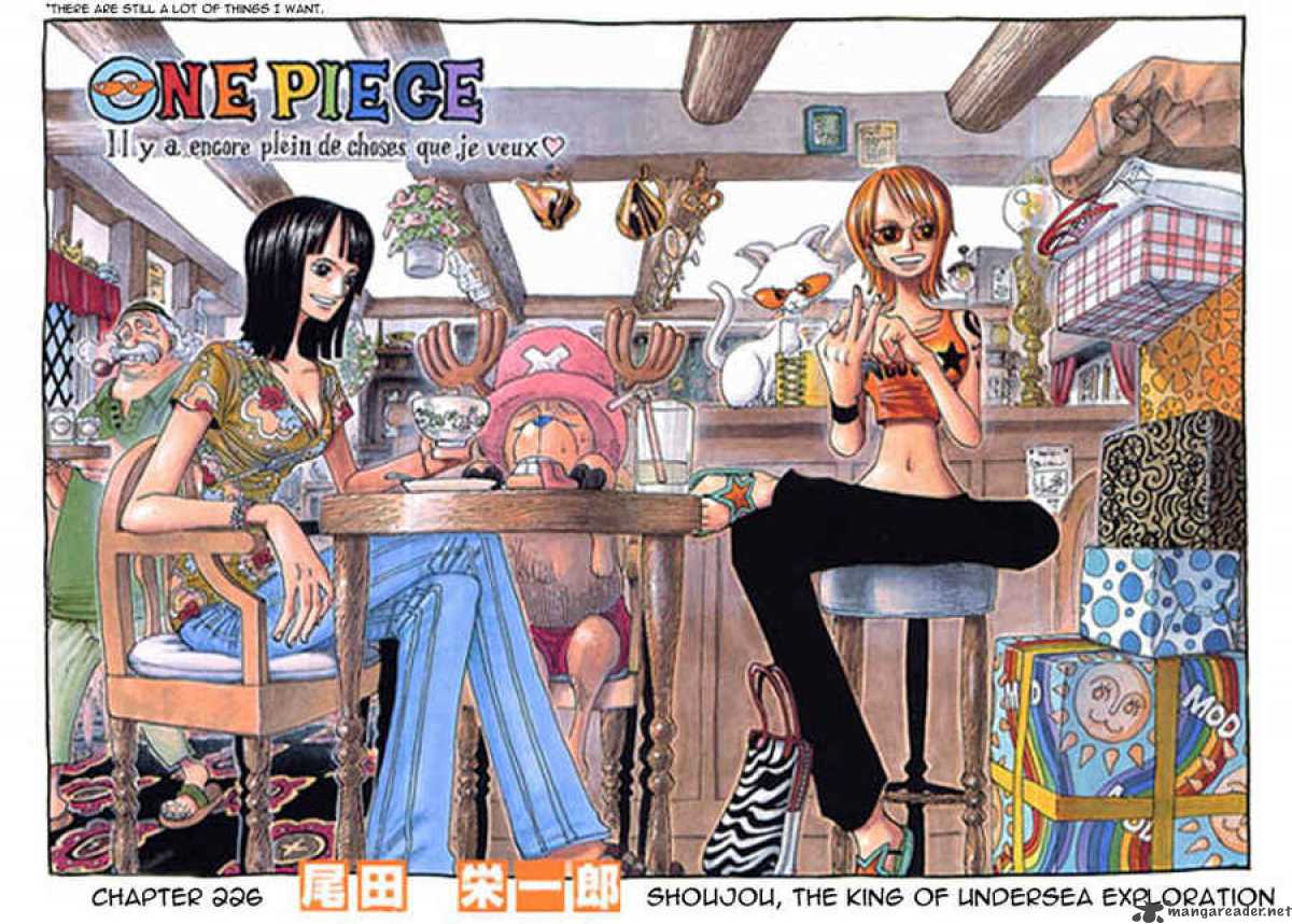 One Piece, Chapter 226 image 001