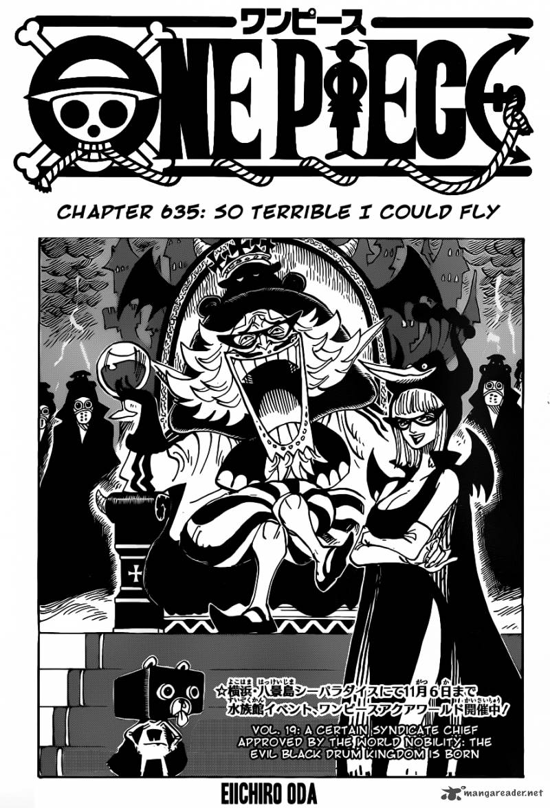 One Piece, Chapter 635 image 001