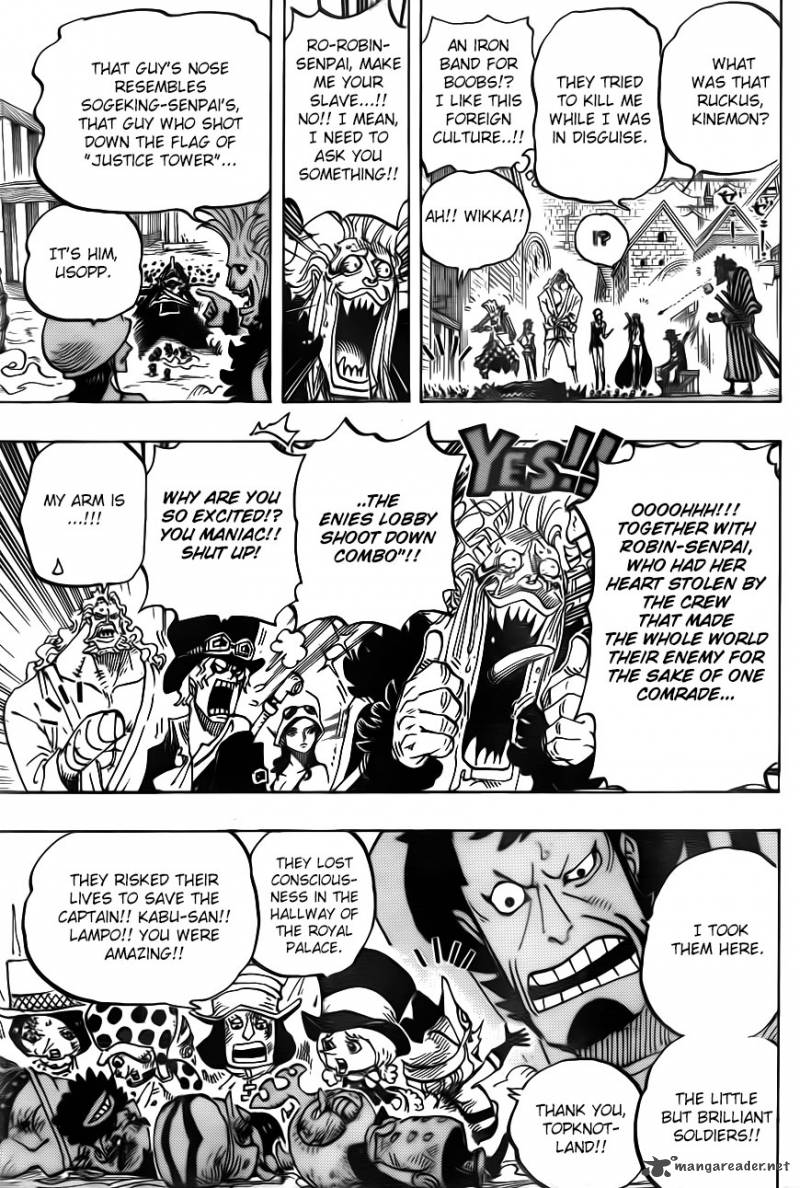 One Piece, Chapter 746 image 007