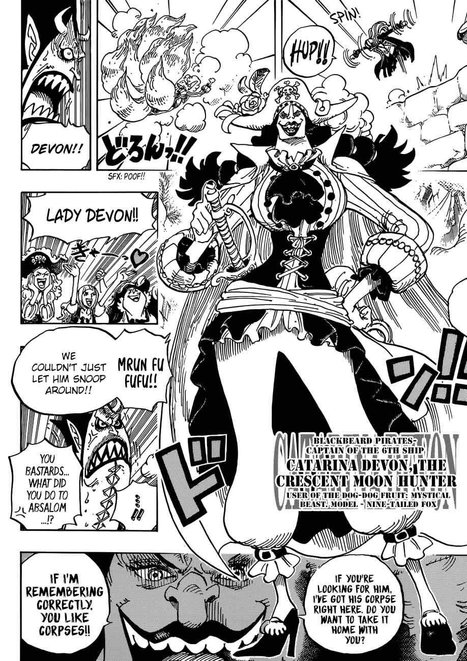 One Piece, Chapter 925 image 008