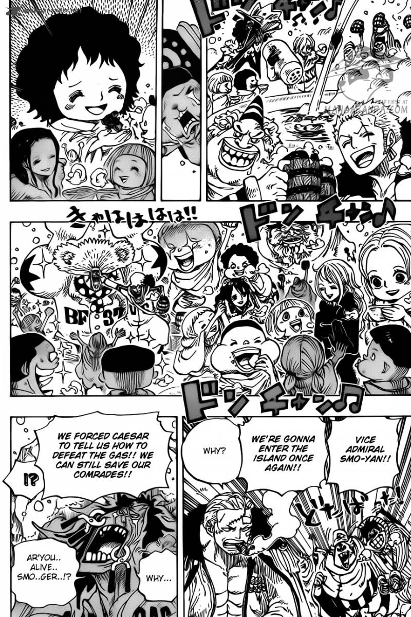 One Piece, Chapter 696 image 019