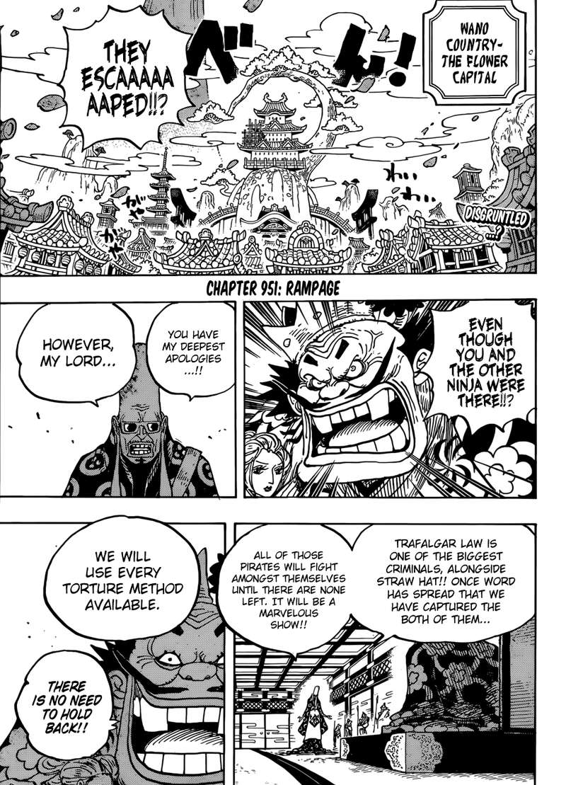 One Piece, Chapter 951 image 003
