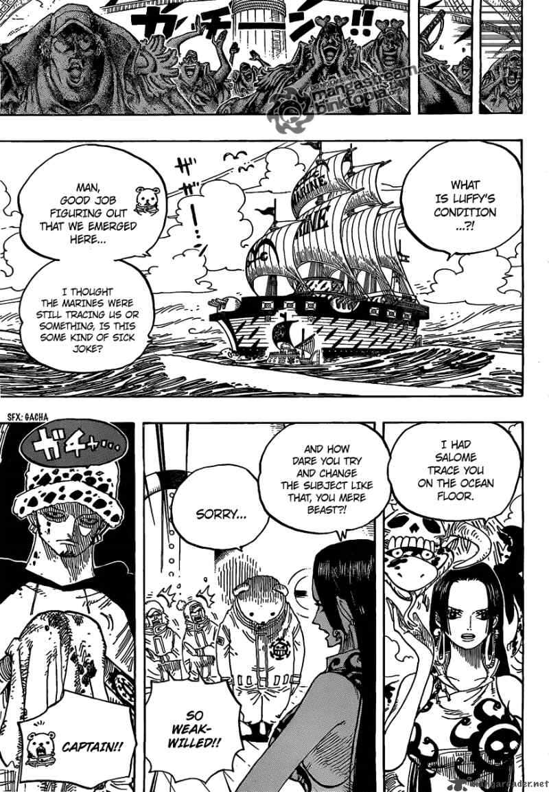 One Piece, Chapter 581 image 009
