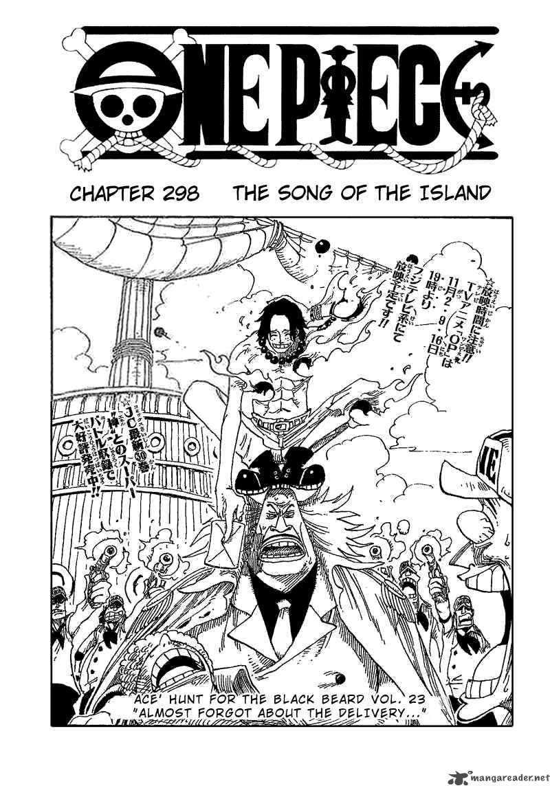 One Piece, Chapter 298 image 001