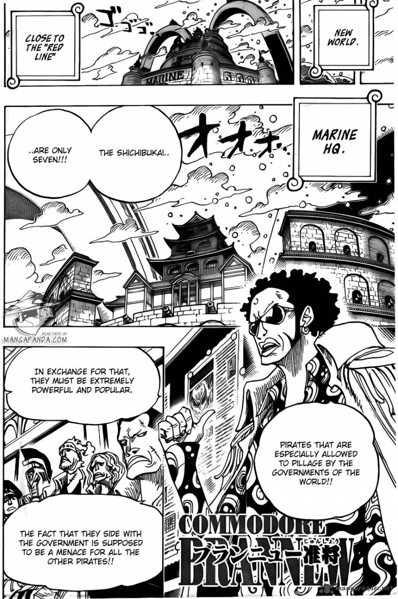 One Piece, Chapter 700 image 015