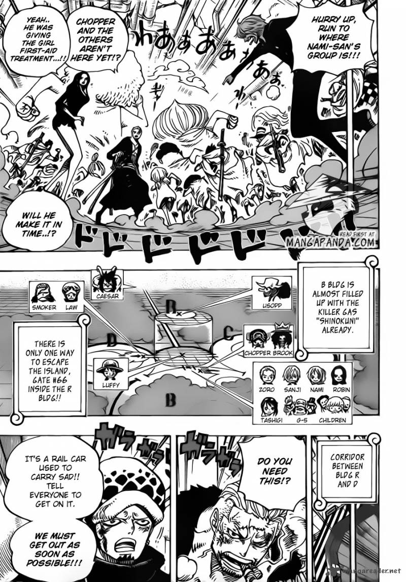 One Piece, Chapter 692 image 012