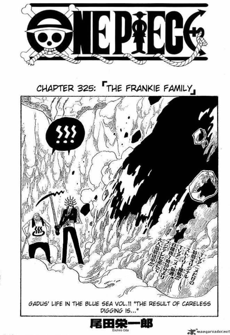 One Piece, Chapter 325 image 001