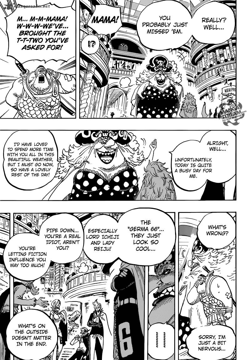 One Piece, Chapter 847 image 009
