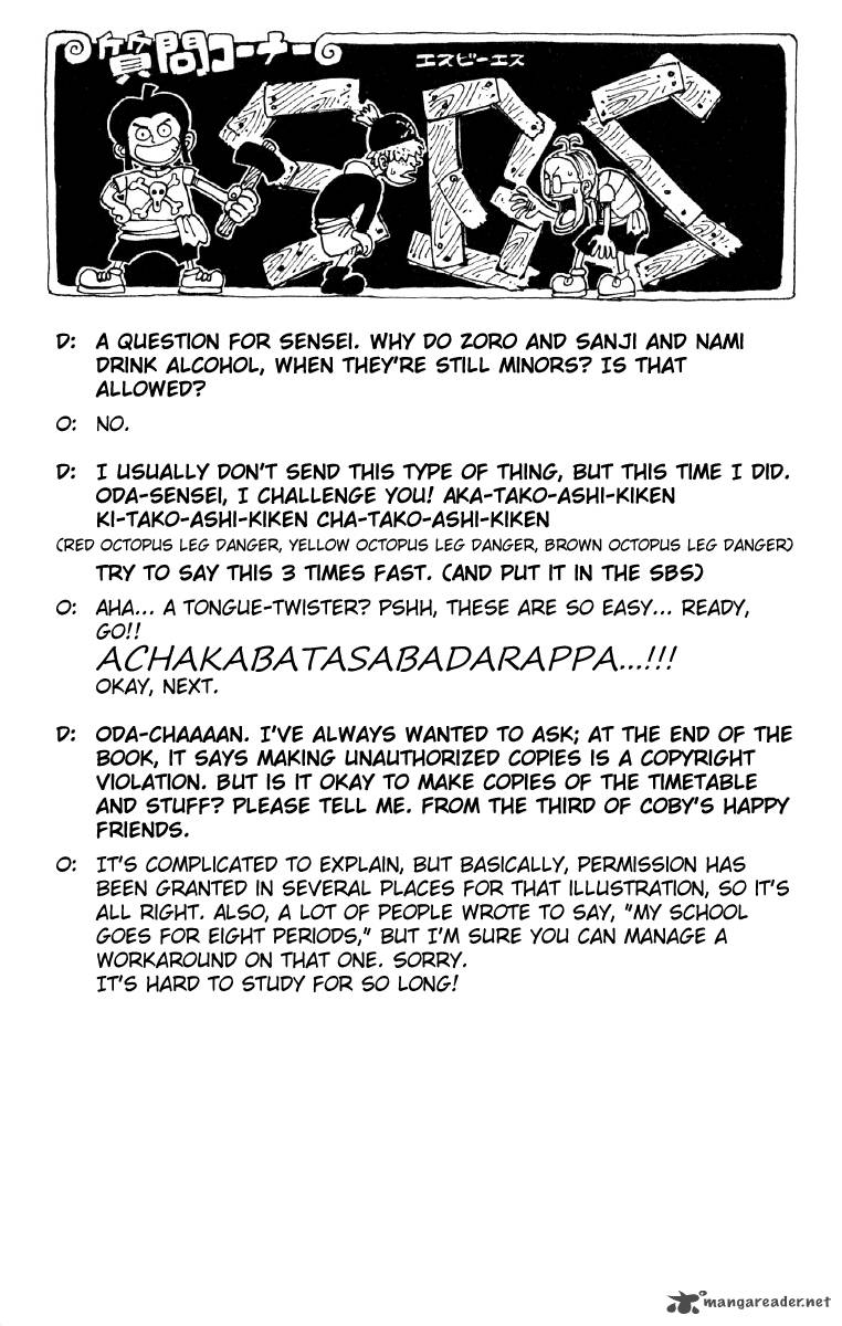 One Piece, Chapter 101 image 019