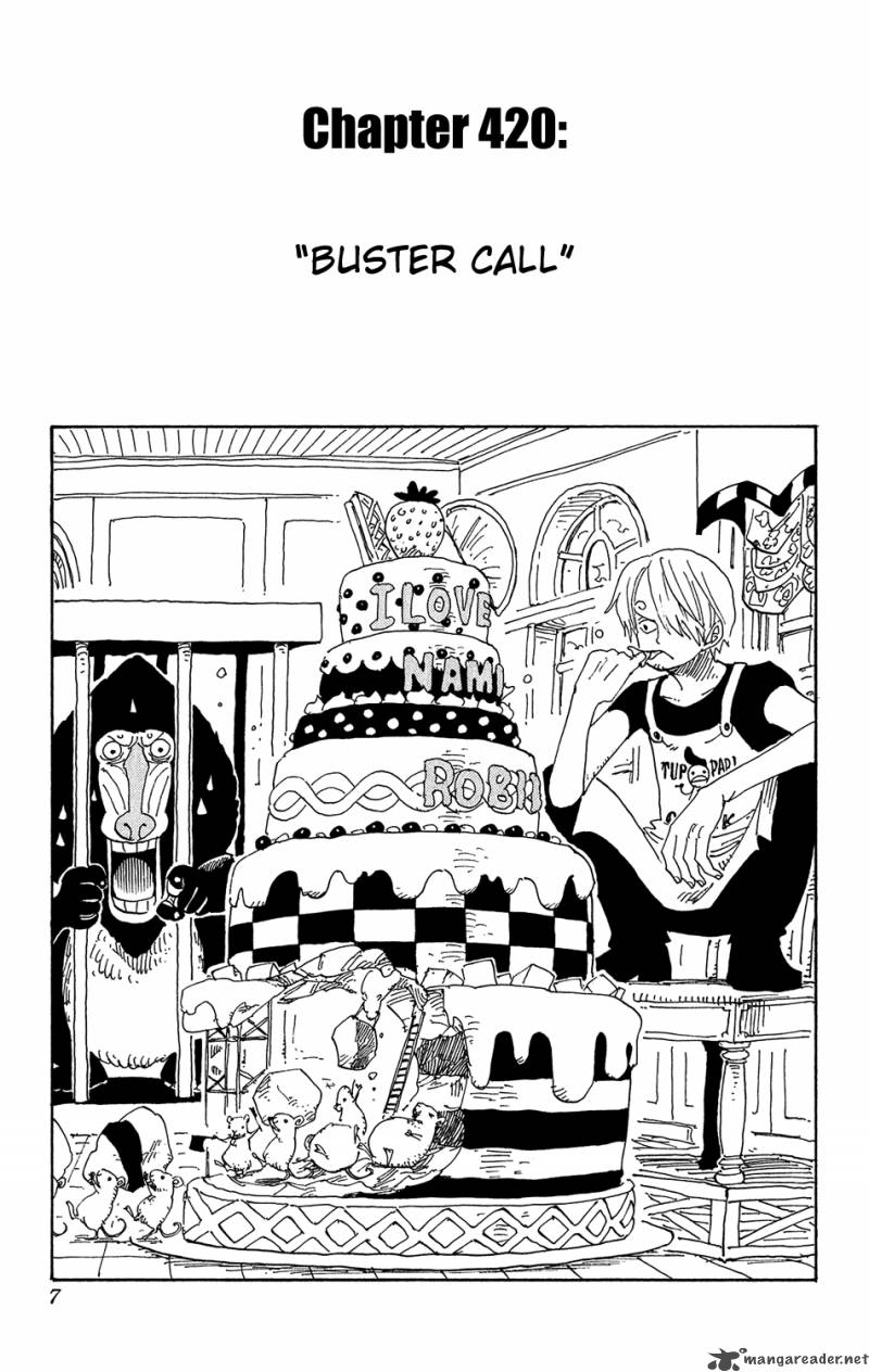 One Piece, Chapter 420 image 011