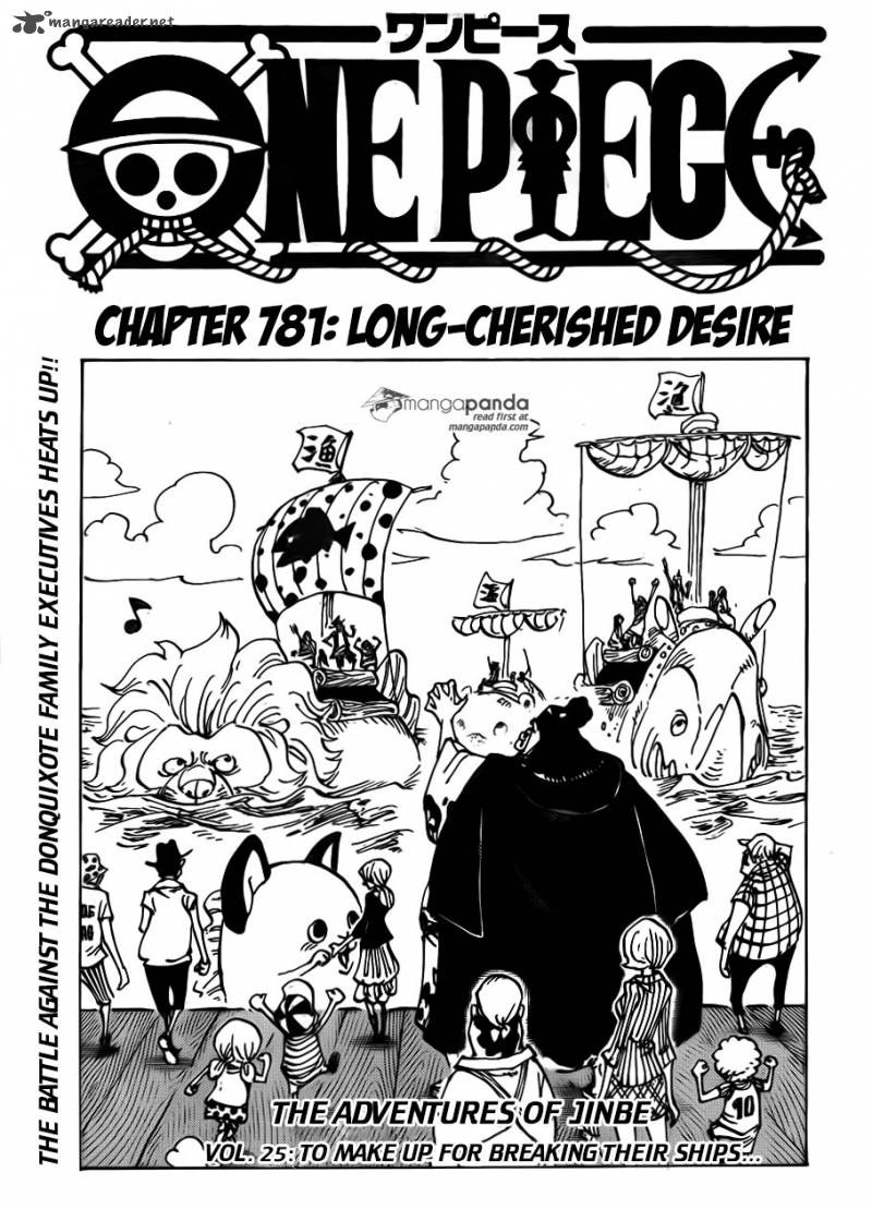 One Piece, Chapter 781 image 001