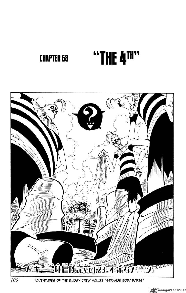 One Piece, Chapter 68 image 001