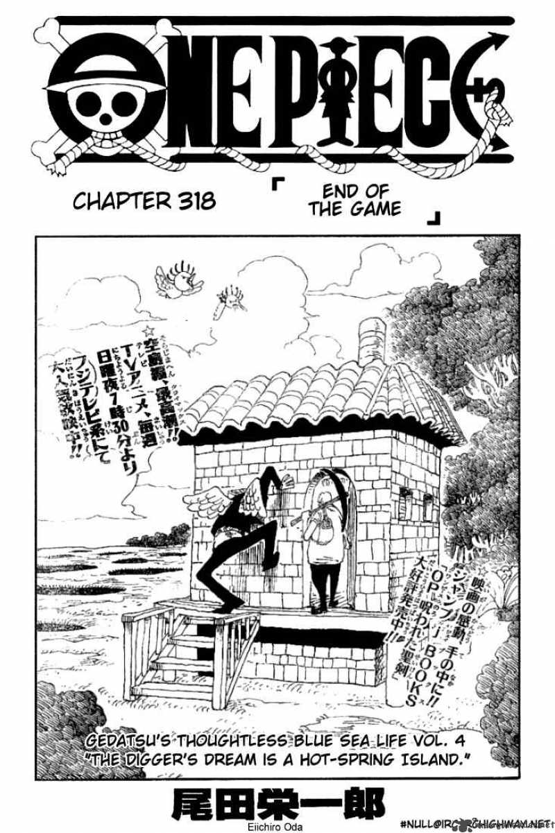 One Piece, Chapter 318 image 001