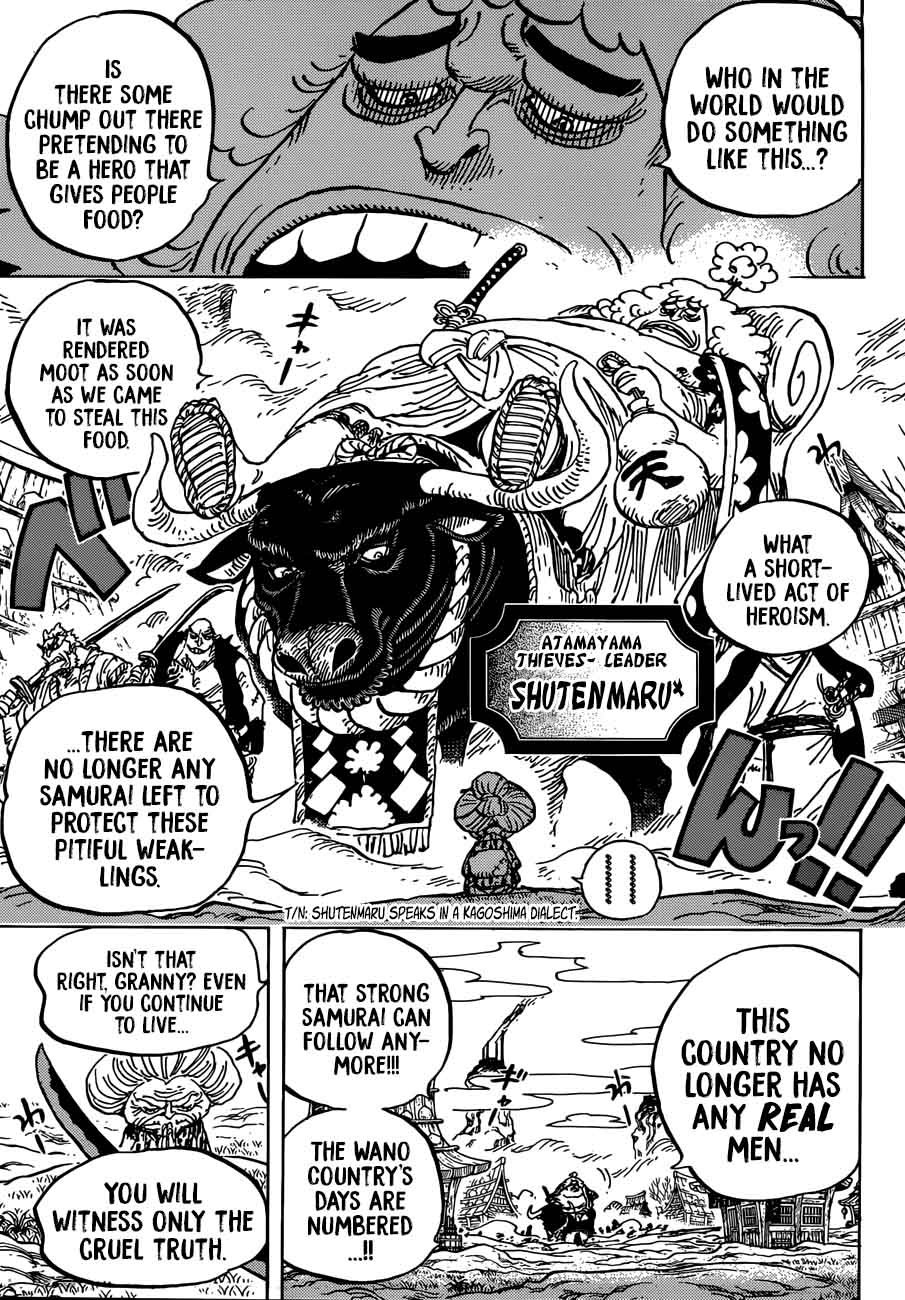 One Piece, Chapter 921 image 011