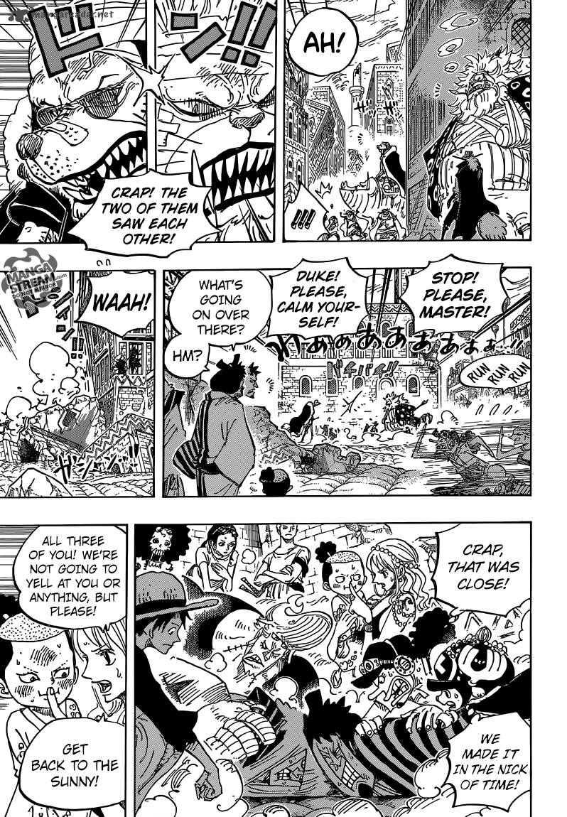 One Piece, Chapter 816 image 009