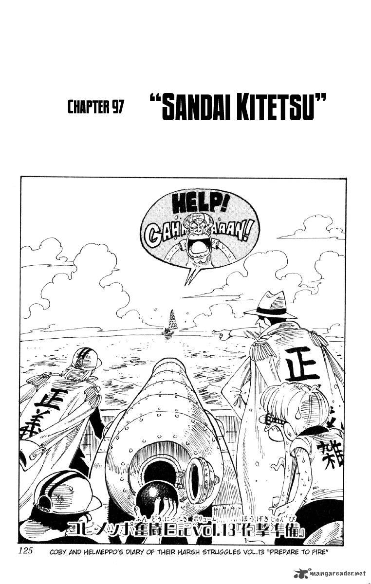 One Piece, Chapter 97 image 001