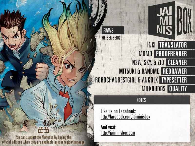 Dr Stone Chapter 60 Dr Stone Manga Online