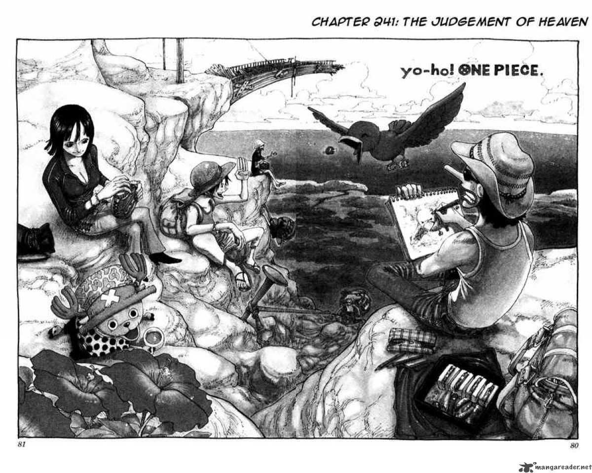 One Piece, Chapter 241 image 001
