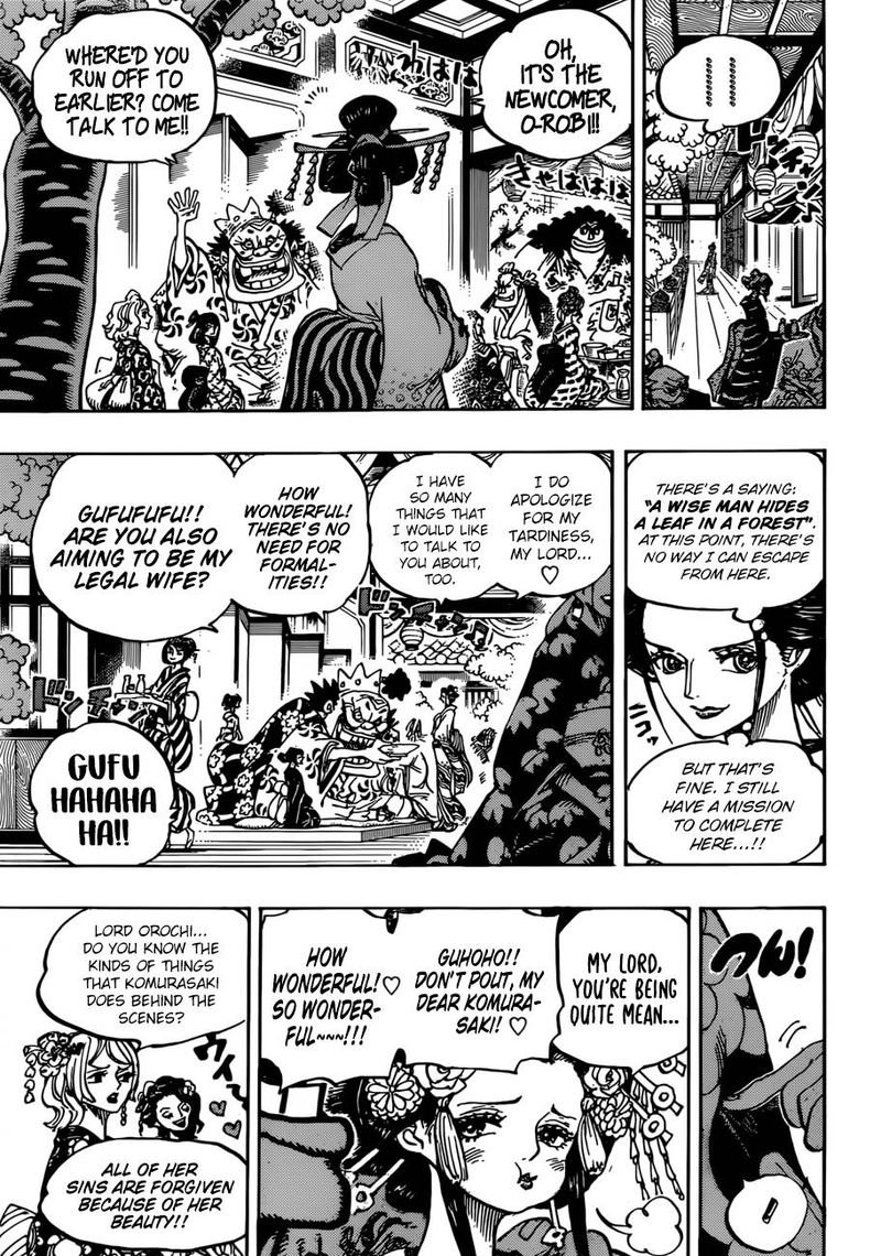 One Piece, Chapter 932 image 007
