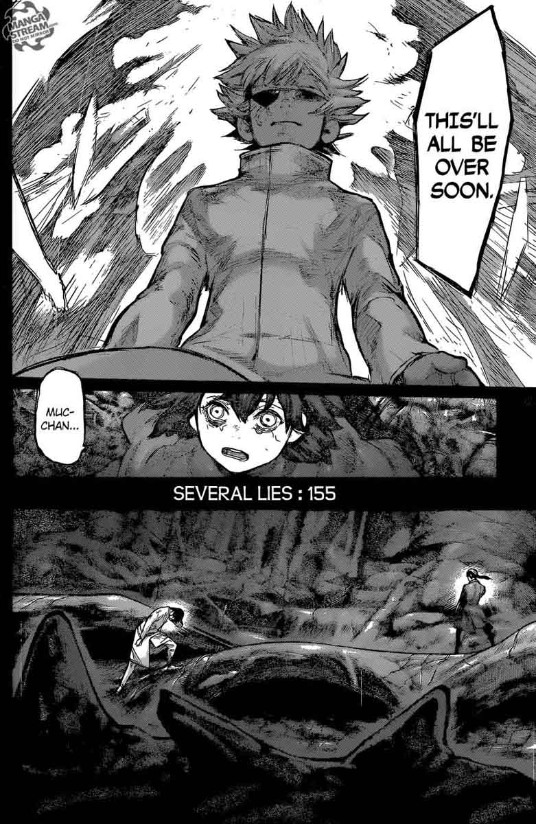 Tokyo Ghoul Re Chapter 155 Several Lies Tokyo Ghoul Manga Online