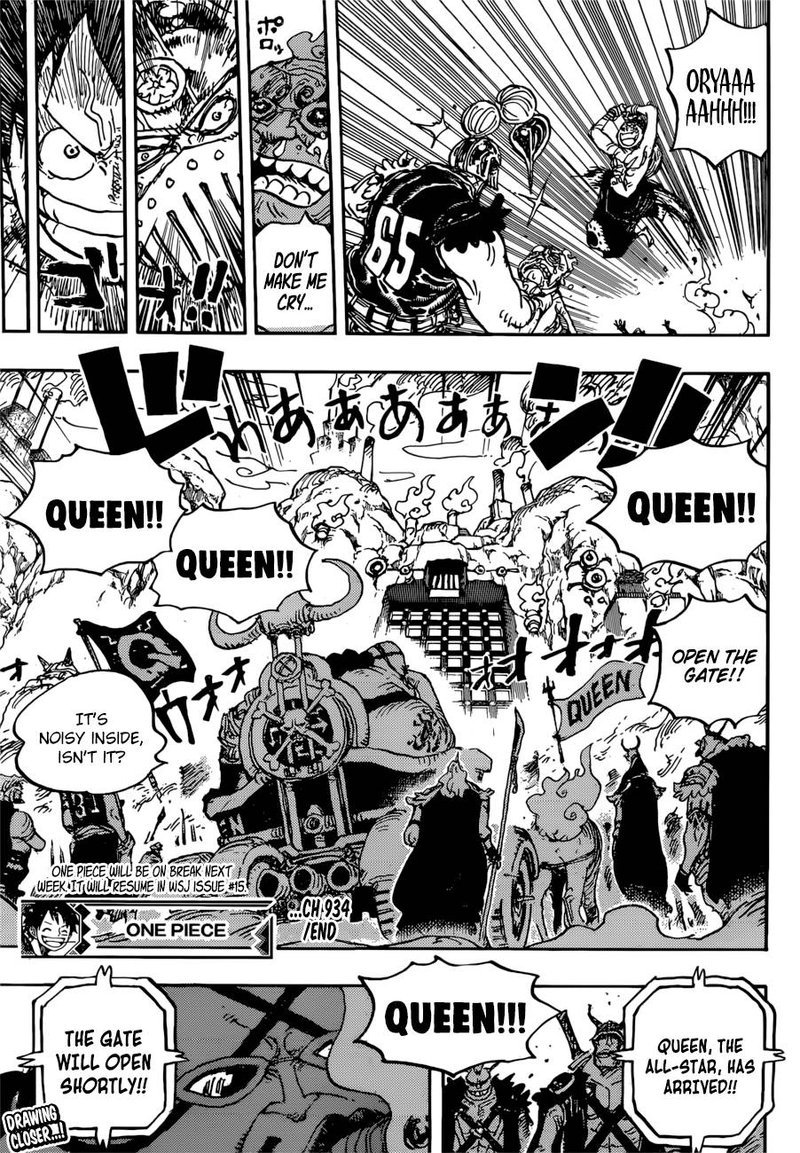 One Piece, Chapter 934 image 015