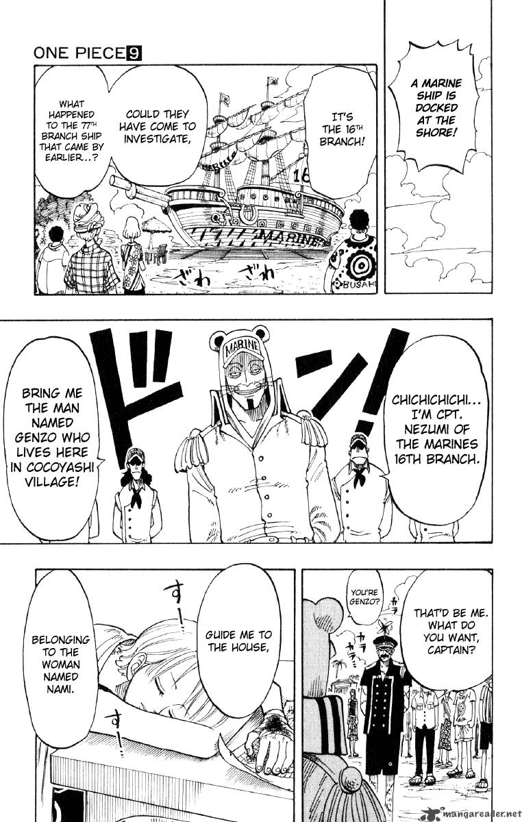 One Piece, Chapter 76 image 019
