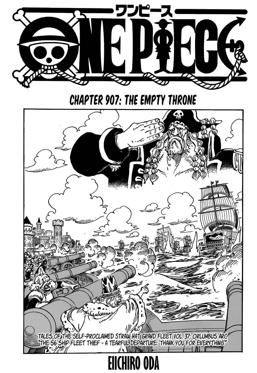 One Piece, Chapter 907 image 001