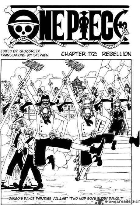 One Piece, Chapter 172 image 001