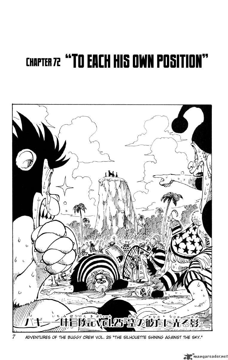 One Piece, Chapter 72 image 007
