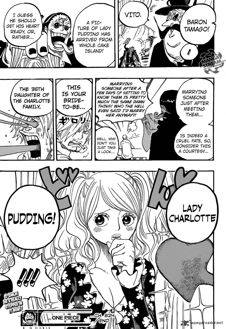 One Piece, Chapter 824 image 019