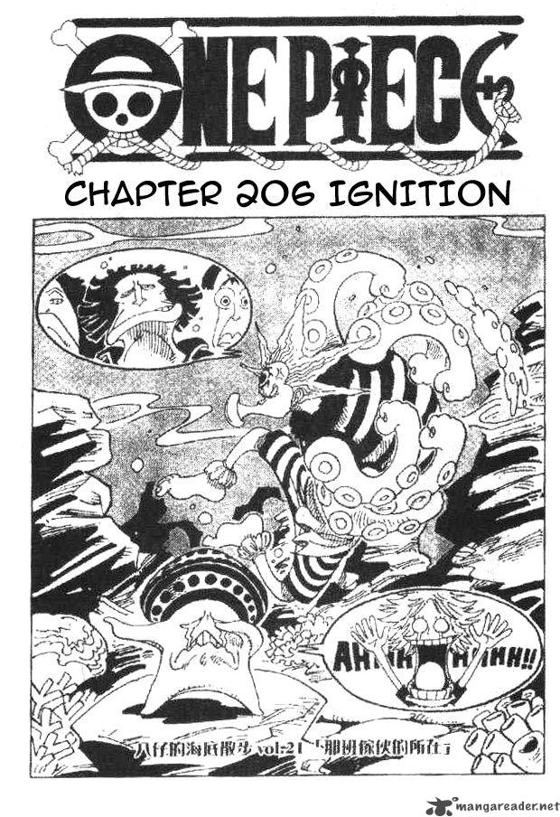 One Piece, Chapter 206 image 001
