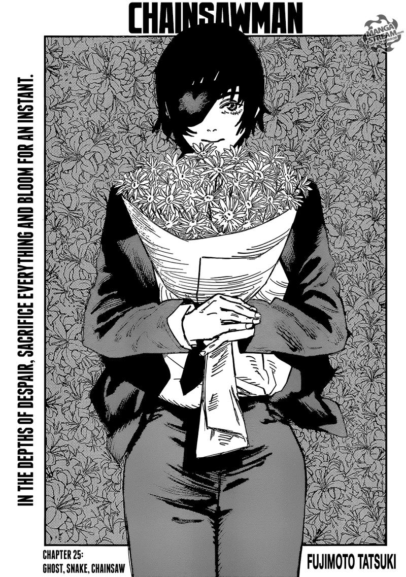 Chainsaw Man, Chapter 25 - Ghost Snake Chainsaw image 001